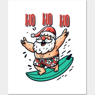 Ho ho ho merry Christmas Posters and Art